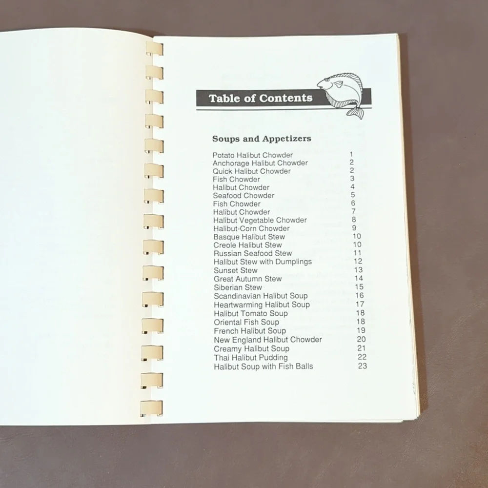 2 Halibut Cookbooks Spiral 1989 Alaskan Recipes 2000 Homer, Alaska Recipes